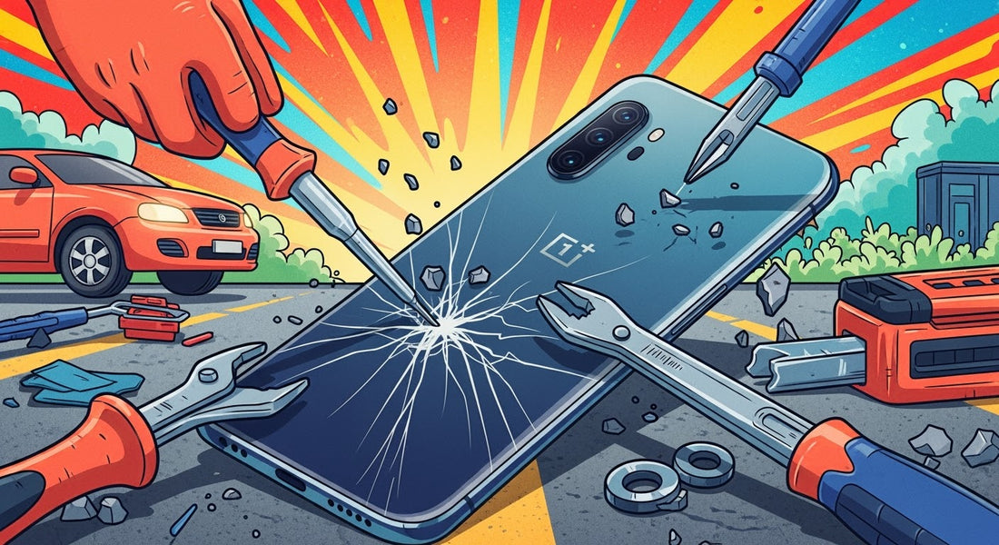 Roadside Rescue: Reviving a Smashed OnePlus 10T
