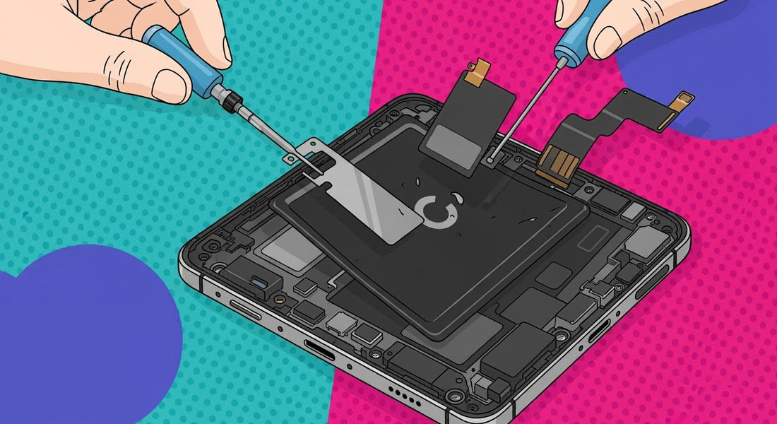 SECRET TECH: Inside a Google Pixel Fold Repair