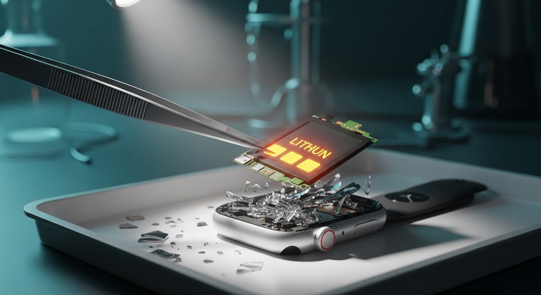 STAINLESS STEEL SURGERY! Apple Watch Series 7 Screen and Battery Module Restoration