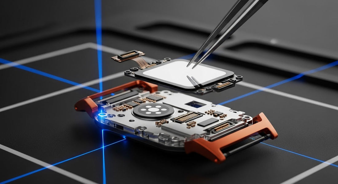SURGICAL PRECISION! Galaxy Gear S3 Frontier Watch Battery Replacement and Gasket Resealing Sydney CBD