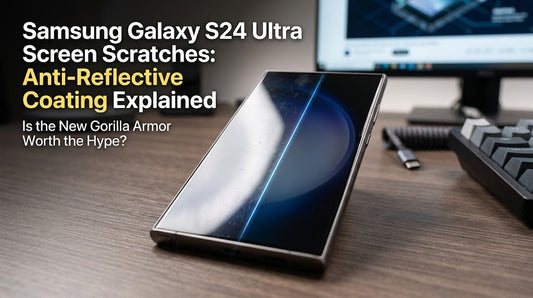 Samsung Galaxy S24 Ultra Screen Scratches: Anti-Reflective Coating Explained.