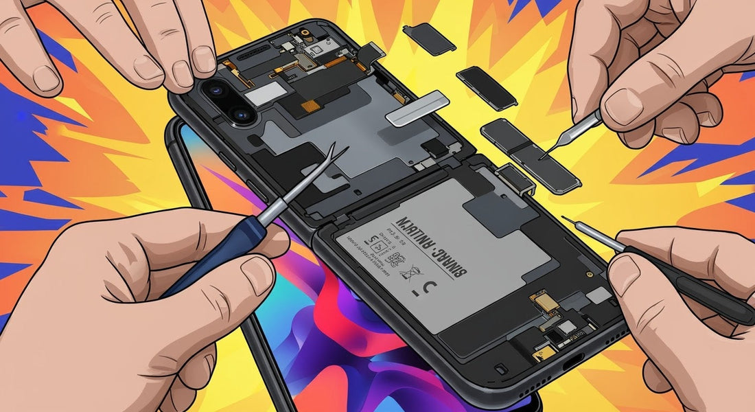 Samsung Galaxy Z Flip 5: Screen Replacement Battle