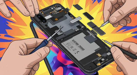 Samsung Galaxy Z Flip 5: Screen Replacement Battle