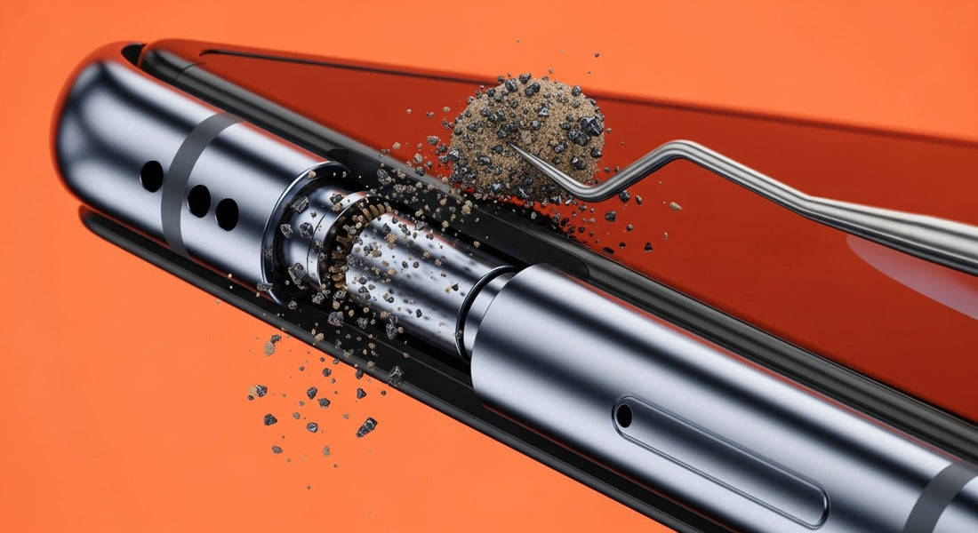 Samsung Galaxy Z Fold 6 Hinge Deep Clean: Solving the Gritty Folding Screen Crunch