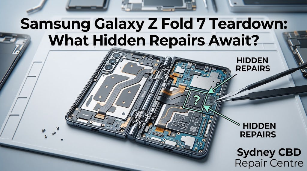 Samsung Galaxy Z Fold 7 Teardown: What Hidden Repairs Await?
