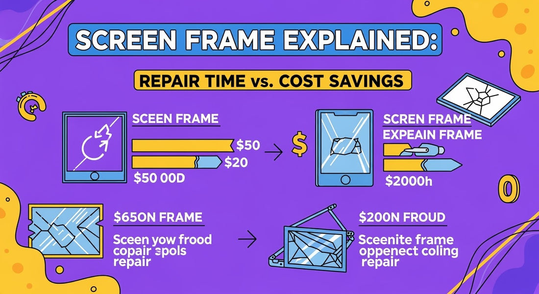 Screen Frame Explained: Repair Time vs. Cost Savings