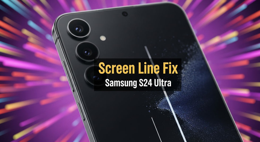 Screen line fix for the Samsung S24 Ultra