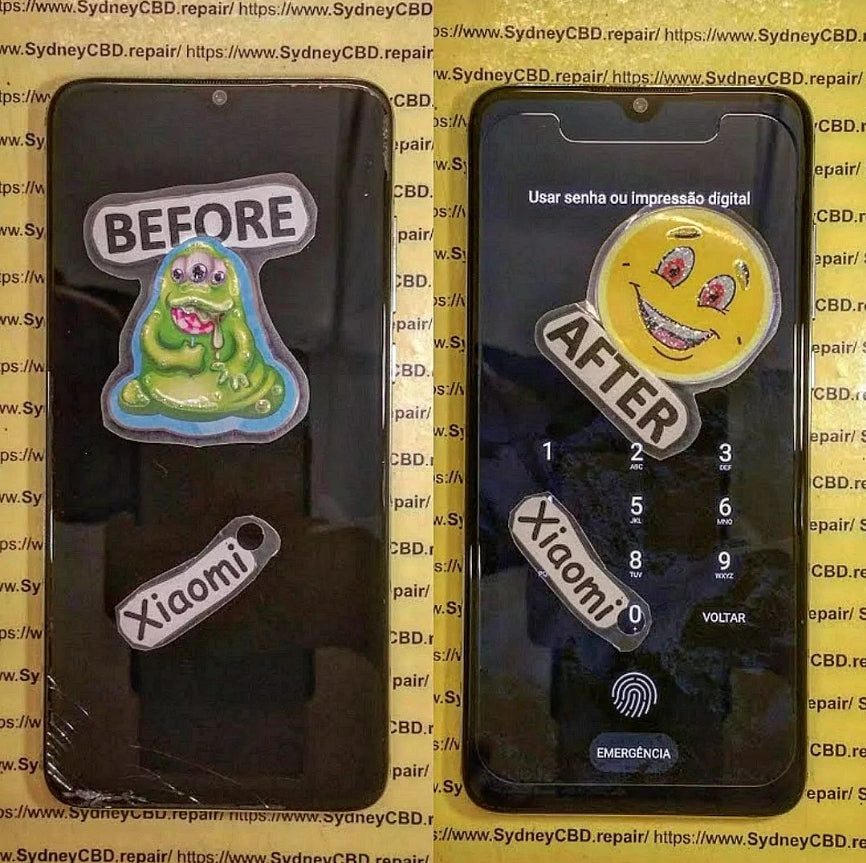 Can Mi 9 Lite screen be repaired?