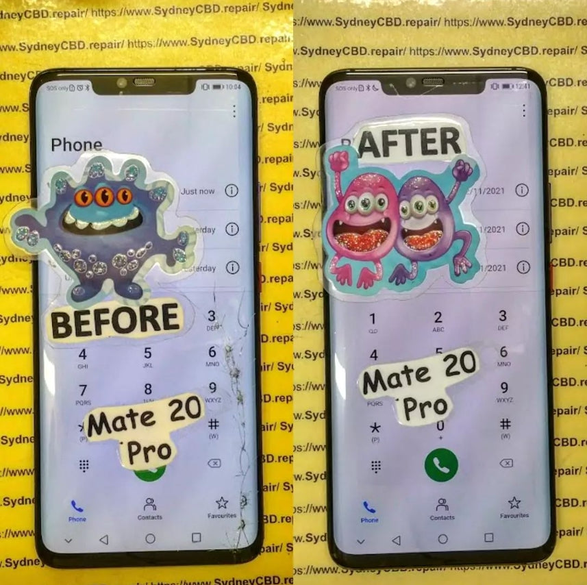 Can you replace screen on Huawei Mate 20 Pro?