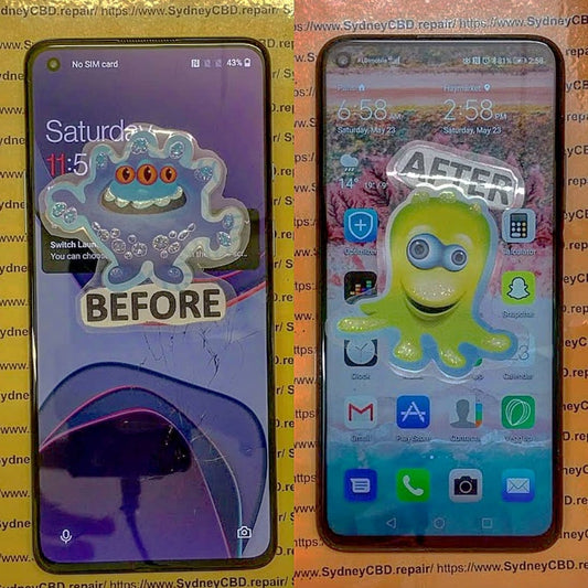 Who makes the screen for OnePlus 8T?