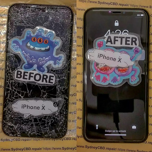 Can iPhone X screen glass be replaced?