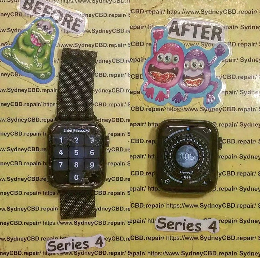 Can you replace the glass on an Apple Watch 4?