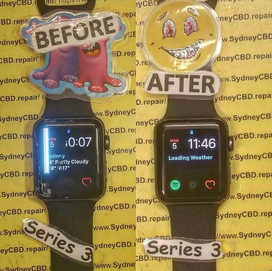 Can Apple Watch Series 3 screen be replaced?