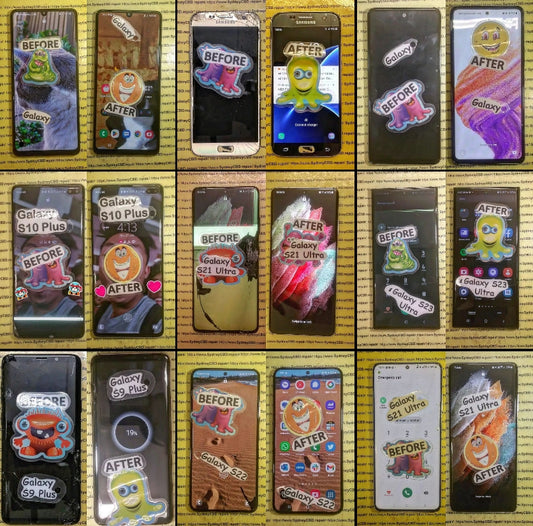 Can a Samsung Galaxy screen be replaced?