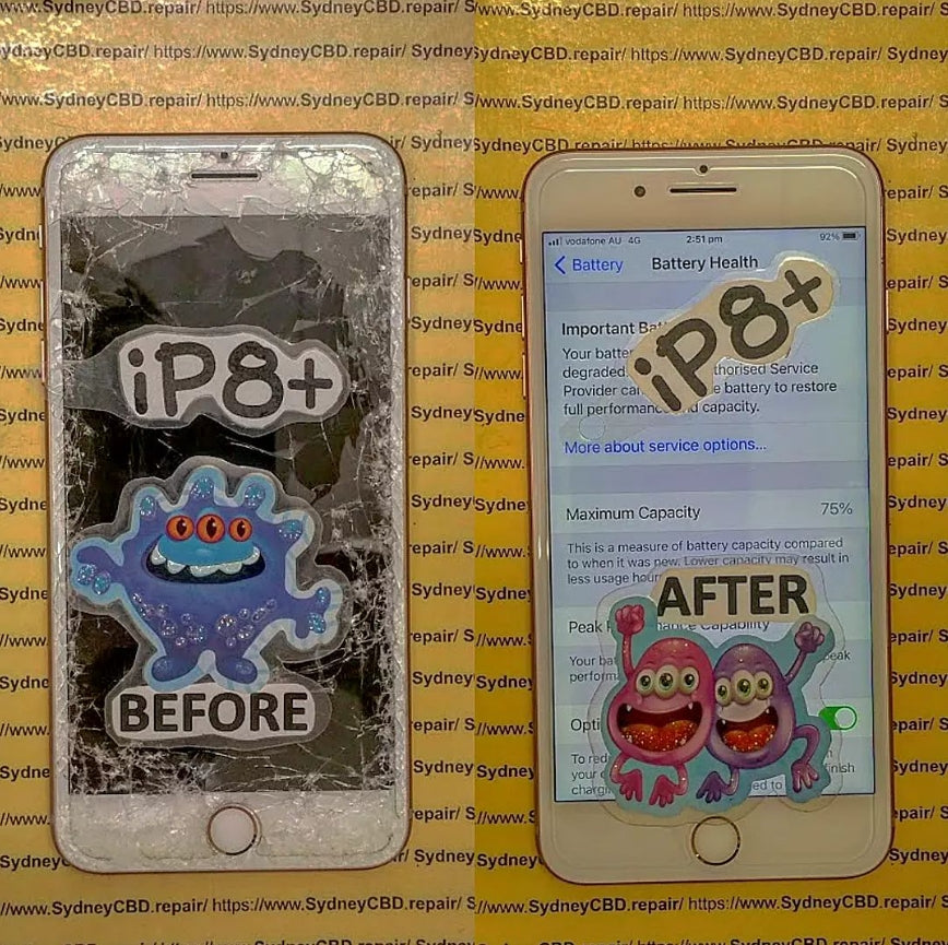 Can you replace the glass on an iPhone 8 Plus?
