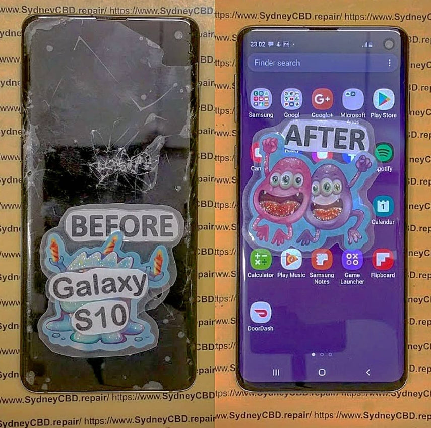 Can a Samsung S10 screen be fixed?