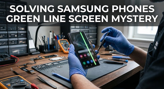 Solving Samsung Phones Green Line Screen Mystery