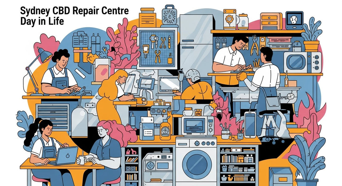 Sydney CBD Repair Centre: Day in Life