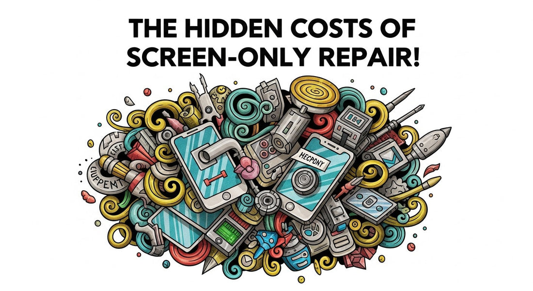 The Hidden Costs of Screen-Only Repair!