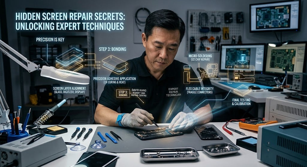 The Hidden Screen Repair Secrets: Unlocking Expert Techniques