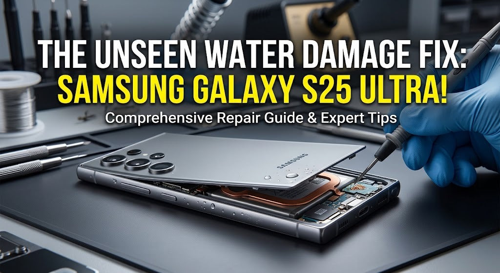 The Unseen water damage fix: Samsung Galaxy S25 Ultra!