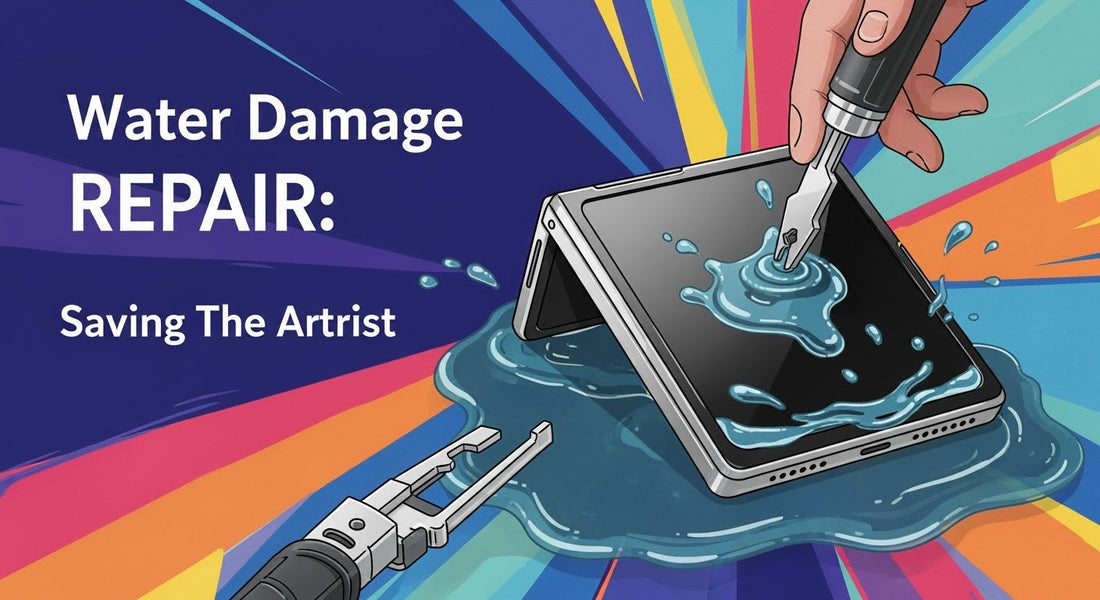 Water Damage REPAIR: Saving a Foldable Phone