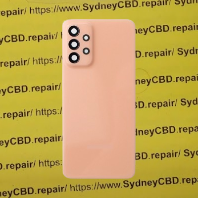 Does Samsung A23 4G have back glass?