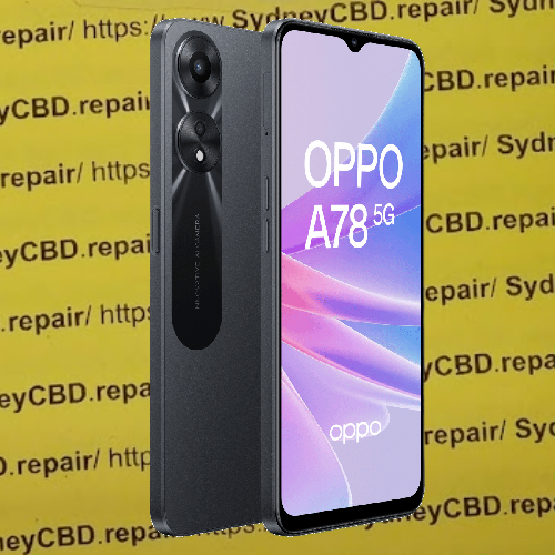 What is the display type of oppo A78 5G?