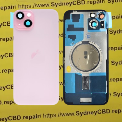 Is the back of the iPhone 15 Plus glass?