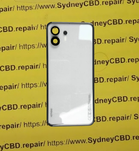 Is nothing phone 2 glass back?