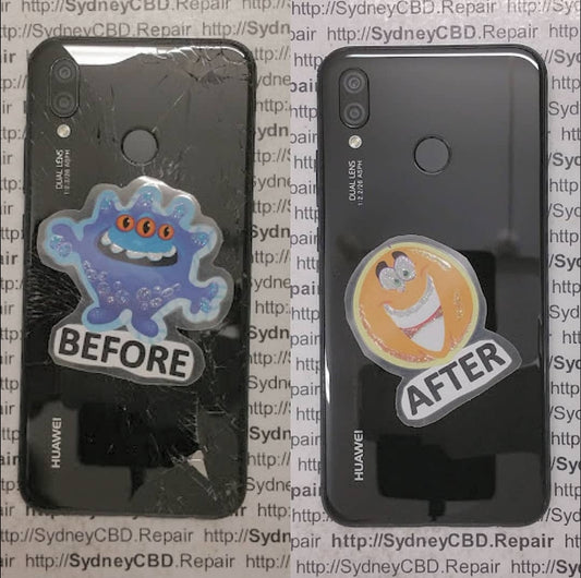 Can you take the back of a Huawei Nova 3e phone?