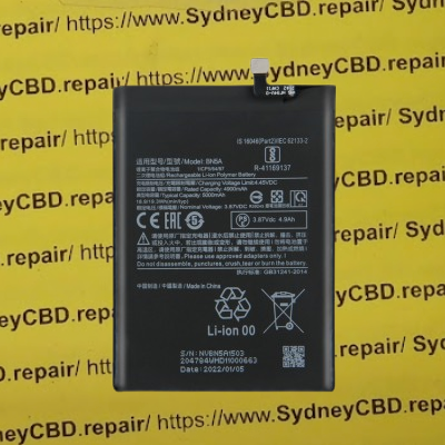 What type of battery is used in redmi Note 10 5G?