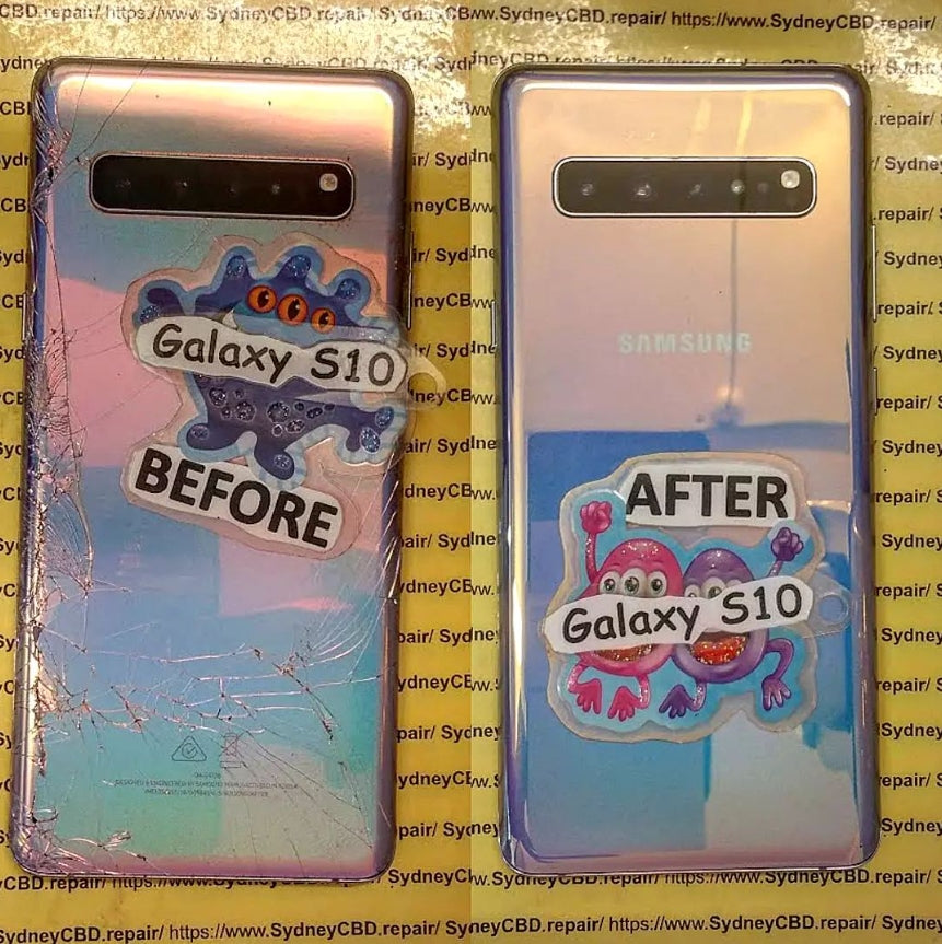 Does Galaxy S10 have glass back?