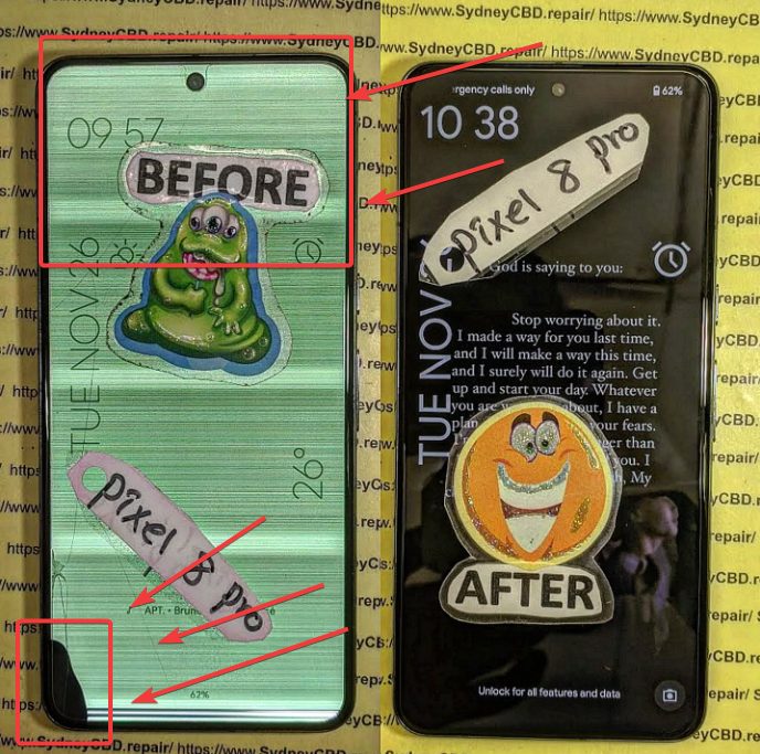 Google Pixel 8 Pro Screen Replacement