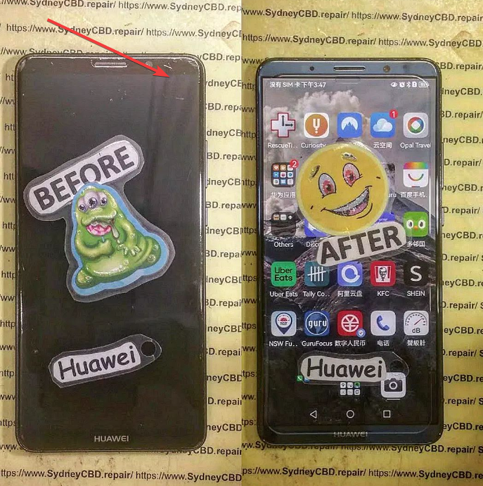 Huawei Mate 10 Pro Screen Replacement
