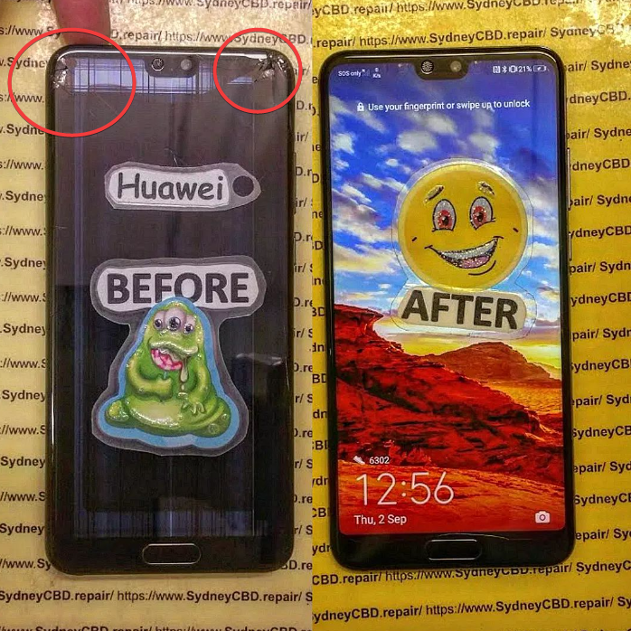 Huawei P20 Screen Replacement