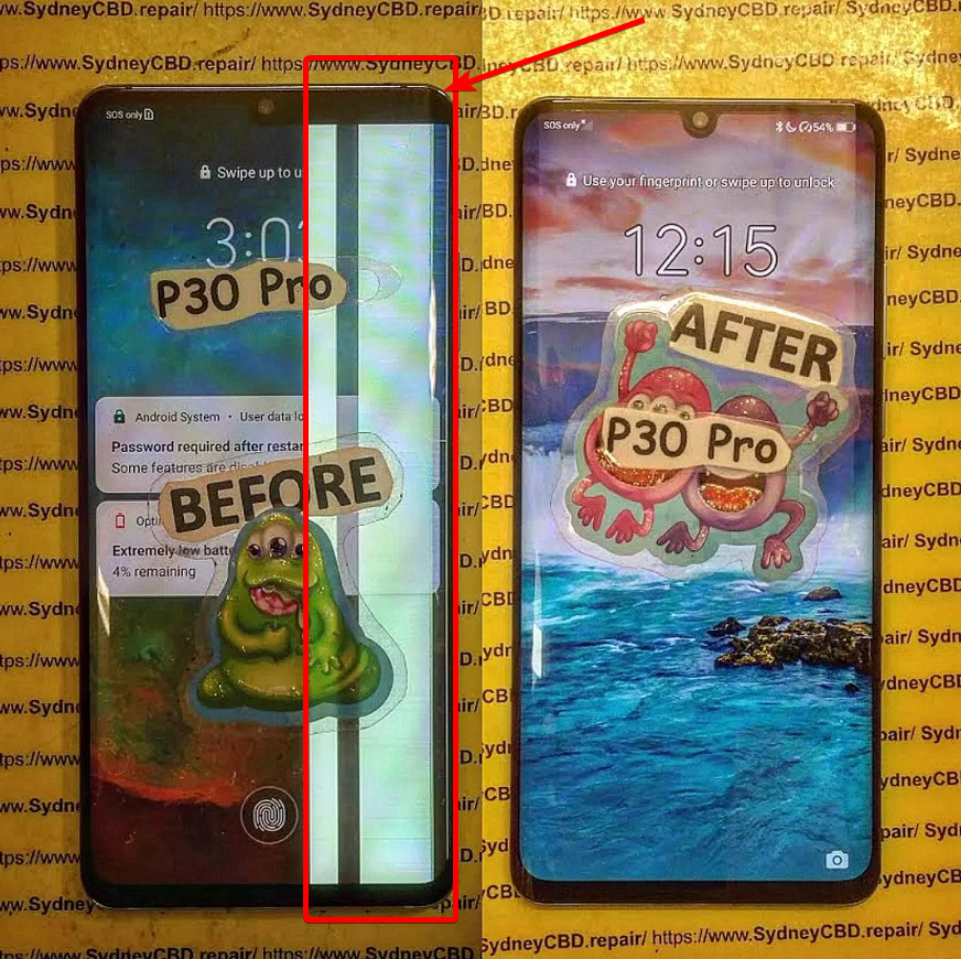 Huawei P30 Pro Screen Replacement