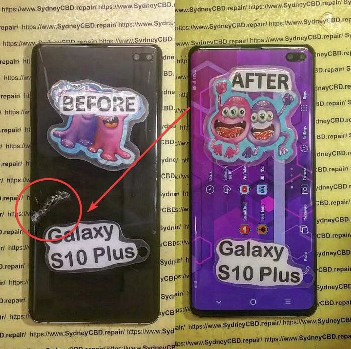 Samsung Galaxy S10 Plus Screen Replacement