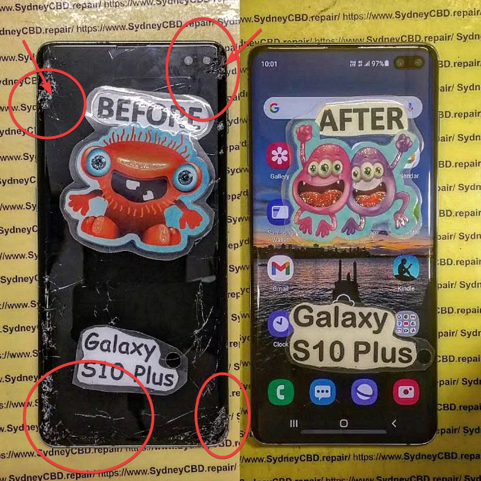 Samsung Galaxy S10 Plus Screen Replacement