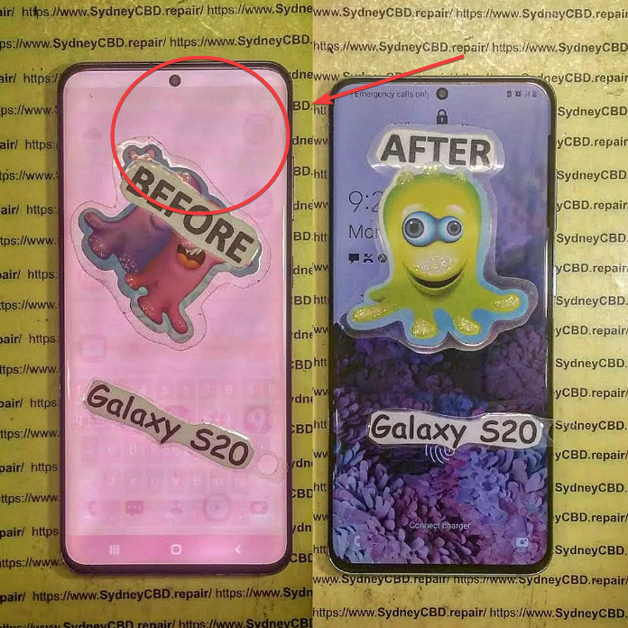 Samsung Galaxy S20 Screen Replacement