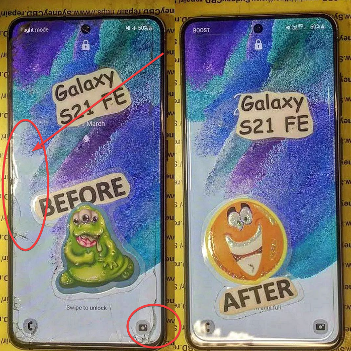 Samsung Galaxy S21 FE Screen Replacement