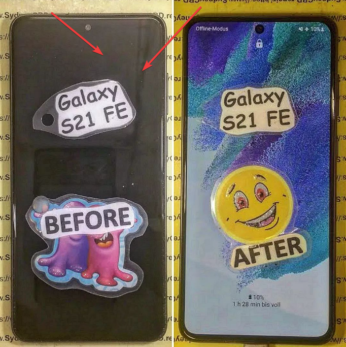 Samsung Galaxy S21 FE Screen Replacement