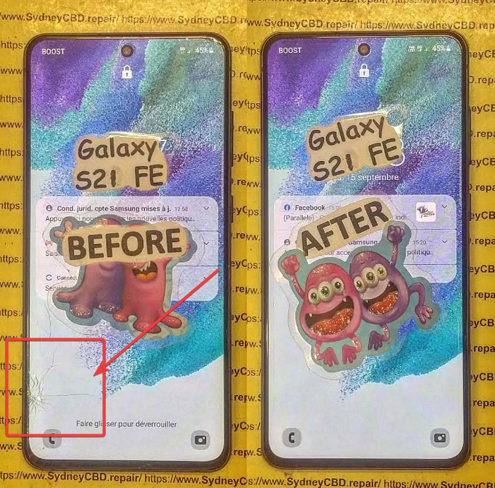 Samsung Galaxy S21 FE Screen Replacement