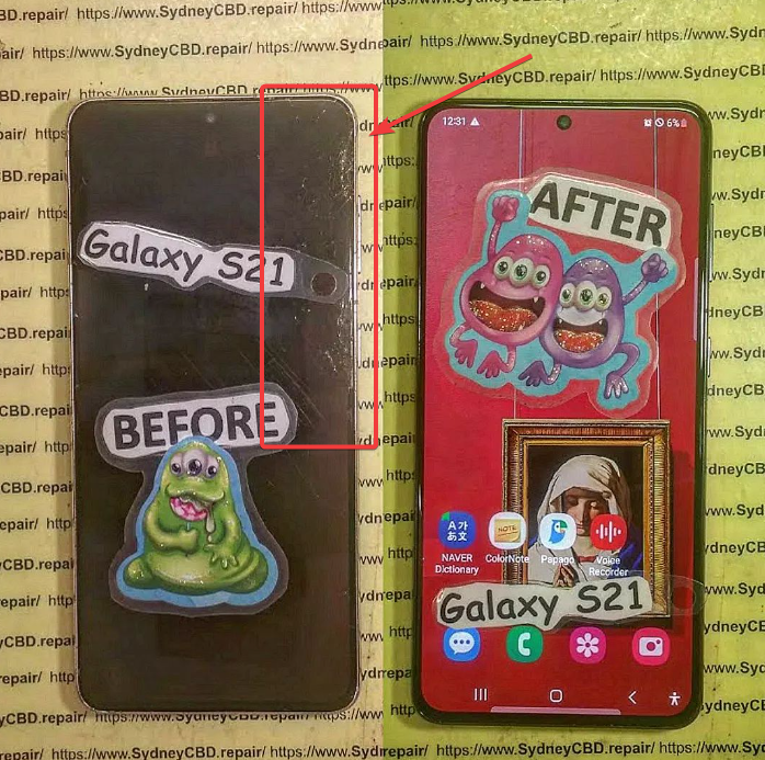 Samsung Galaxy S21 Screen Replacement