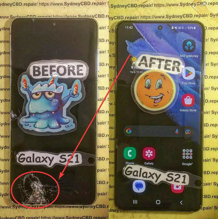 Samsung Galaxy S21 Screen Fix photo