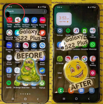 Samsung Galaxy S22 Plus Screen Replacement