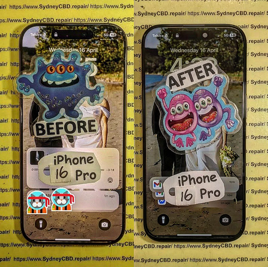Broken iPhone 16 Screen