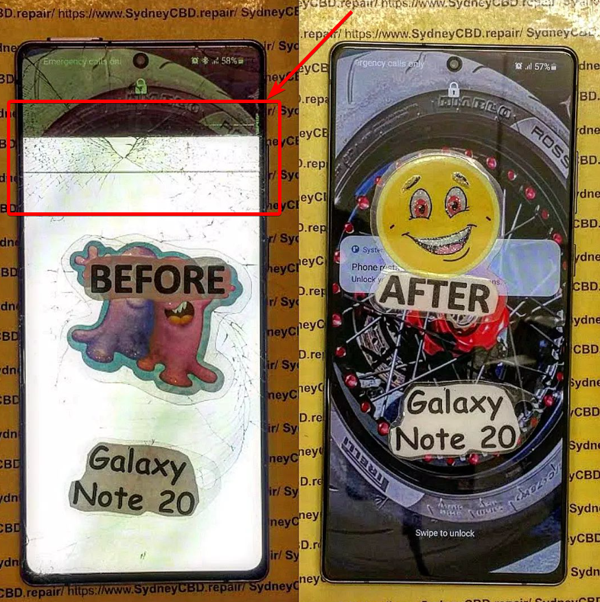 Galaxy Note 20 Screen Replacement