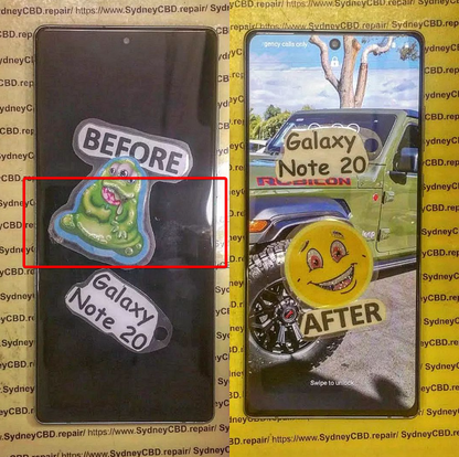 Galaxy Note 20 Screen Replacement