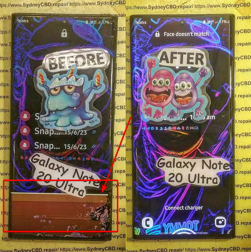 Galaxy Note 20 Ultra Screen Replacement